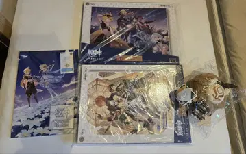 원신 원신 복권 Special booklet & 빅 아크릴 보드 세트