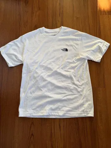 THE NORTH FACE 화이트 T셔츠 L