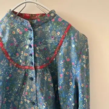 [ 폴스미스 ] 꽃무늬 긴팔 셔츠 사이즈 42 면 100%