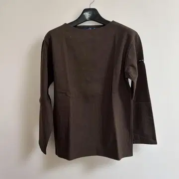 SAINT JAMES 브라운 긴팔 티셔츠