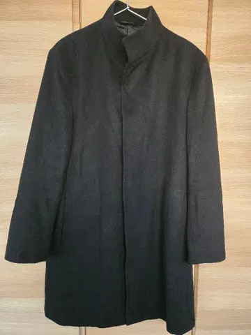 블랙 스텐카라 코트