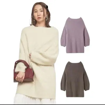 FRAY I.D 프레이 아이디 라쿤 니트 미니 원피스