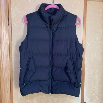 미사용 유니클로 다운 베스트 남성용 L