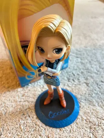 Qposket 인조인간 18호 풀 리페인트 피규어