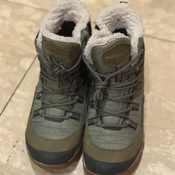 [ MERRELL ] 방수 등산화 카키 23.5cm