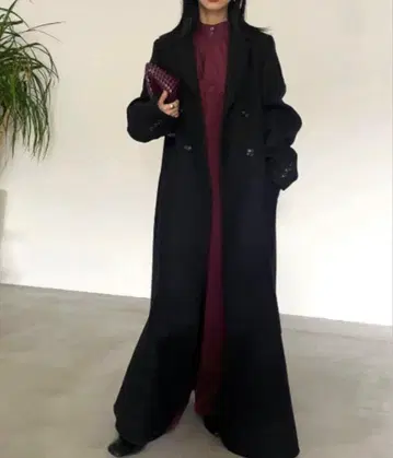 Ameri DOUBLE BREASTED MERMAID COAT