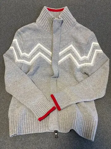 BANANA REPUBLIC 지퍼 스웨터 그레이