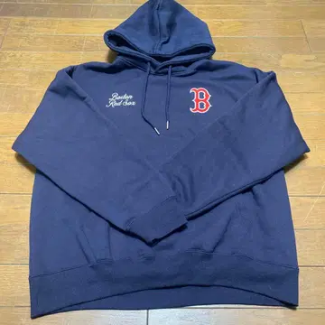 MLB 보스턴 레드삭스 후드 부착 트레이닝복