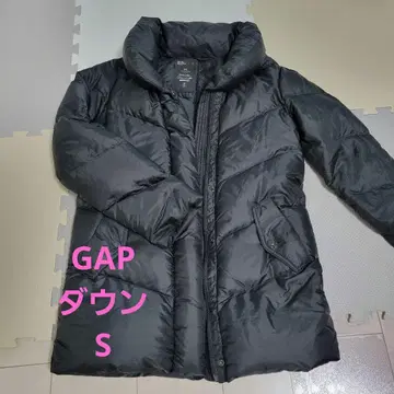 GAP 블랙 다운 코트 S