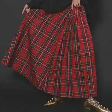 manana suerte 플리츠 스커트