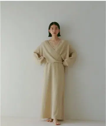 [ 카사플라인 ] CASA FLINE 카슈쿨 가디건 세트 드레스