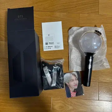BTS 응원봉 블랙 클리어