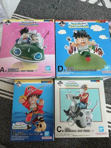 제일복권 드래곤볼 스냅 컬렉션 2 A상, B상, C상, D상 덤 포함