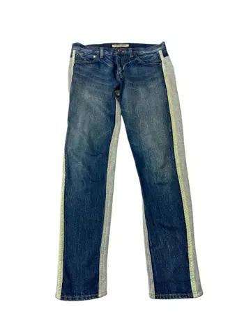 e291 DOUBLE STANDARD 클로징 힘 맨투맨 x 데님