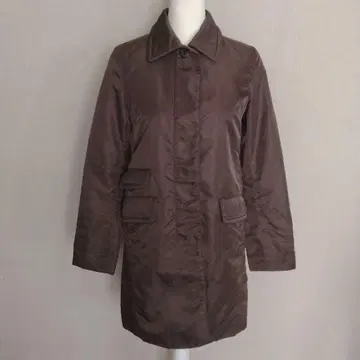 맥피 MACPHEE 스텐카라 코트 충전솜 브라운 계열 S