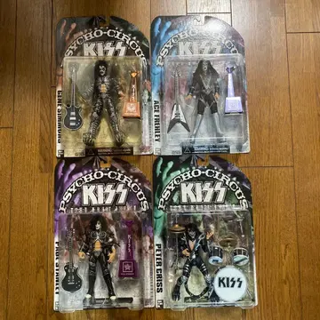 KISS PSYCHO-CIRCUS 액션 피규어 4체 세트
