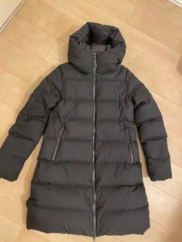 새상품급 THE NORTH FACE 윈드스토퍼 다운 쉘 코트 블랙