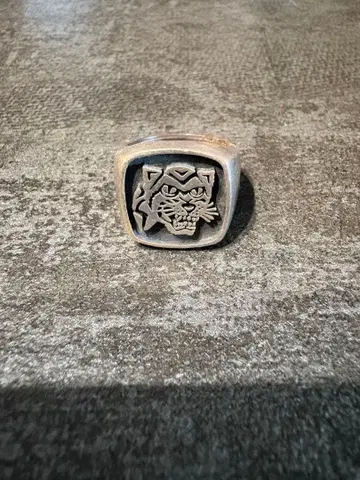 팬서 조각 브라스제 반지