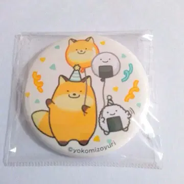 난데모이키모노 1주년 기념 캔뱃지 노리오니기리 다메기츠네 풍선 벌룬