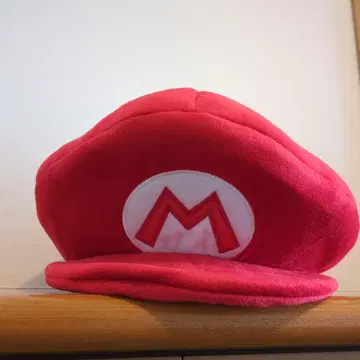 USJ 마리오 빨간색 플리스 모자