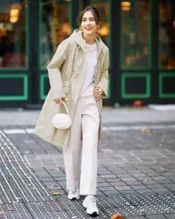 두클라쎄 매지컬 써모 그로그랭 후드 코트 M 사이즈