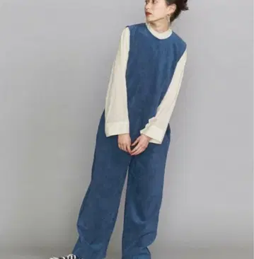 BY 코듀로이 와이드 올인원