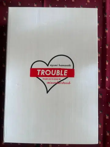 하마사키 아유미 TROBLE 라이트 포함 거울 삼면경 미사용 새상품