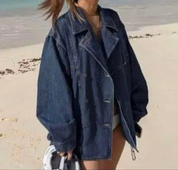 aclent 데님 자켓