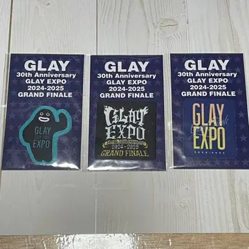 GLAY EXPO 랜덤 버라이어티 굿즈 스마트폰 클리너 3종