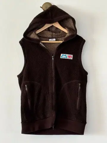 MOUNTAIN EQUIPMENT 남성용 베스트 L 사이즈 짙은 갈색