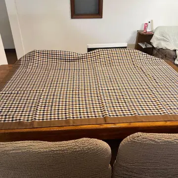 아쿠아스큐텀 대형 스톨 울 Aquascutum London