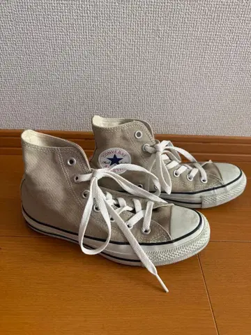 컨버스 올스타/베이지 23.5cm