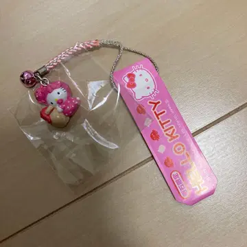 헬로키티 스트랩 효고 아카시 한정판 문어 단지