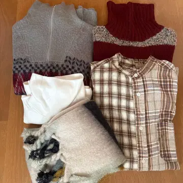 여성용 가을/겨울 5세트 묶음 판매