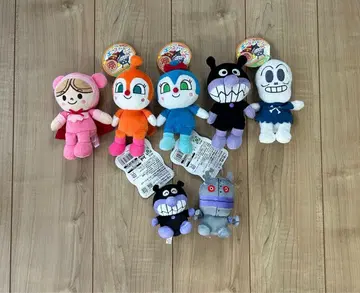 호빵맨 봉제 인형 6체 세트