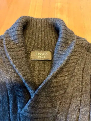 EPoca 남성용 블랙 니트 사이즈 48 M 사이즈 상당