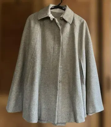 망토 케이프 판초 MOUSSY 마우지 프리 사이즈 울 코트