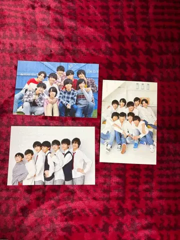 소년 닌자 간사이 Jr A! group 메시지 카드