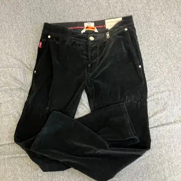 연말 세일 tramarossa 이탈스타일 블랙 코듀로이 팬츠