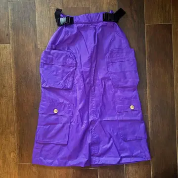 NON TOKYO 네온 카고 스커트 CARGO SKIRT 퍼플