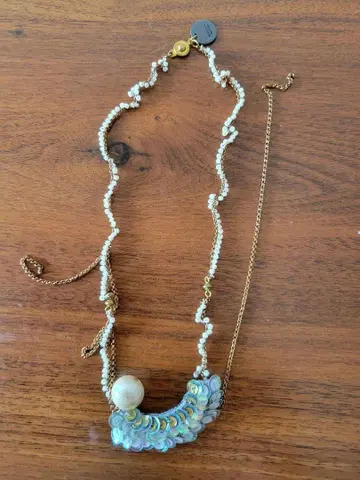 WAFFLISH WAFFLE 목걸이