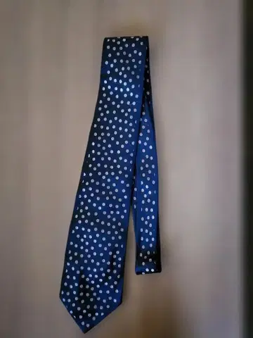 mila schon 넥타이 도트 무늬 네이비