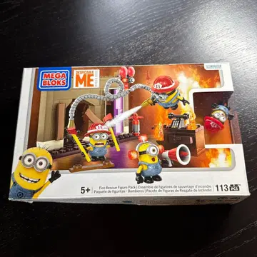 MEGA BLOKS 미니언 소방관 피규어 세트
