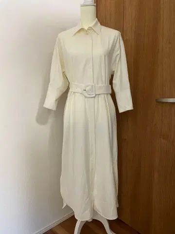 ZARA 화이트 셔츠 원피스