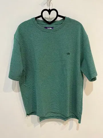 더 노스페이스 그린 티셔츠