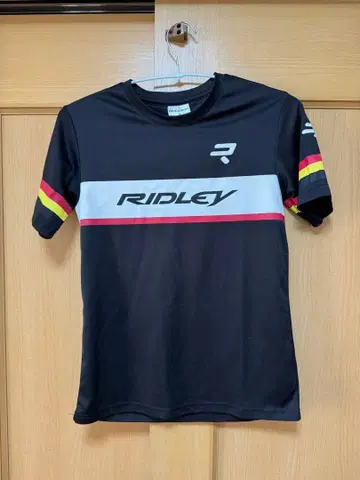RIDLEY 스포츠 T셔츠 반팔 블랙