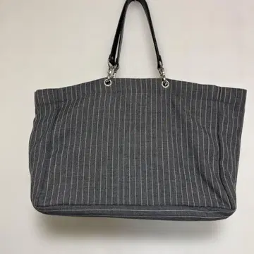 앙주르앙삭/스트라이프 토트백