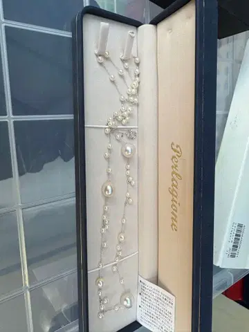 페를라지오네 Perlagione 화이트 펄 목걸이