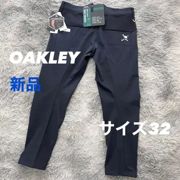 새상품 오클리 팬츠 테이퍼드 가을/겨울 스컬 네이비 스트레치 32