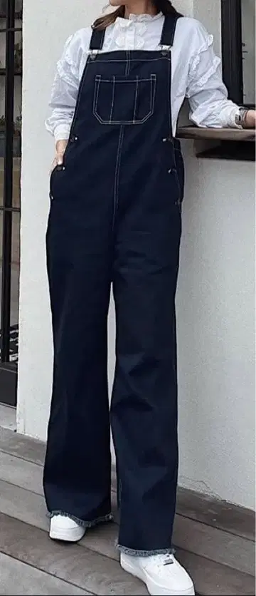 [ OandI ] 오버롤 인디고 M